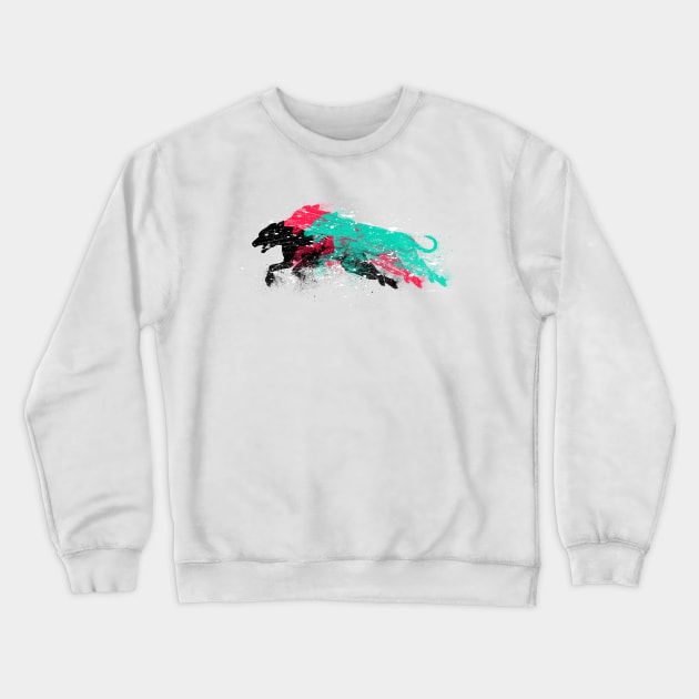 Dogs in action Crewneck Sweatshirt by barmalisiRTB